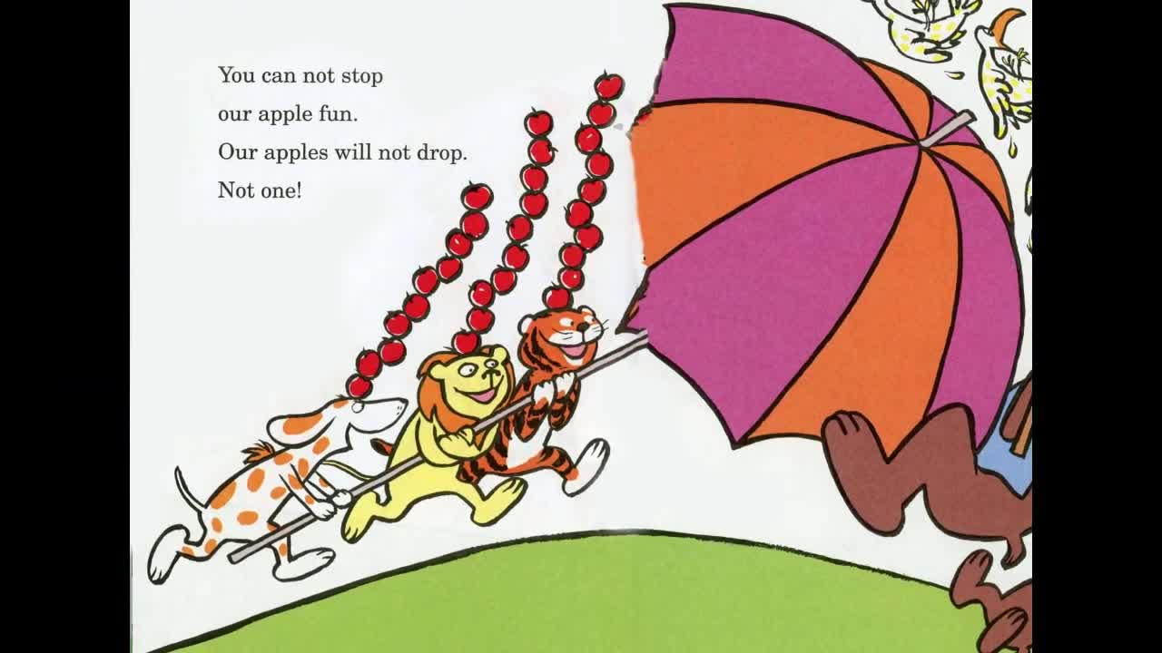 READING TIME - Ten Apples Up on Top by Dr Seuss