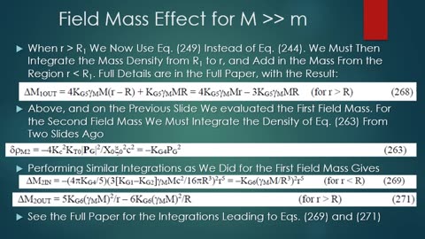 The Quantum Luminiferous Aether: Webinar J - Field Masses