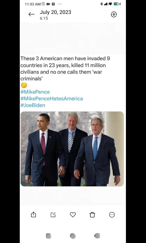 These 3 American men have invaded 9 countries in 23 years, killed...