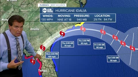 Hurricane Idalia reaches Category 4 strength