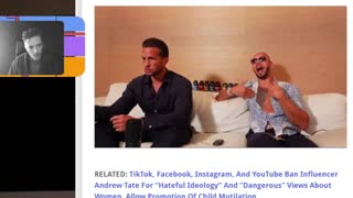 Reacting to Andrew Tate's claim of SATANISM in the media