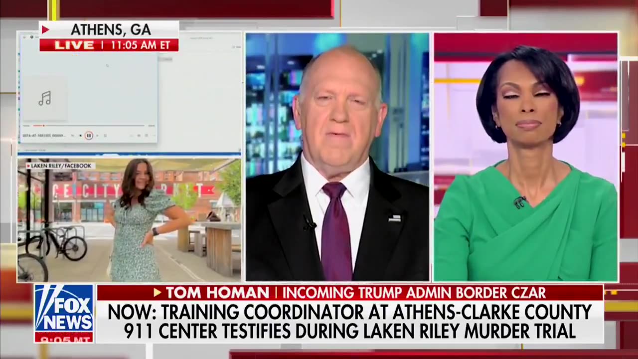 Tom Homan: Laken Riley's Murderer Given Benefits by Biden-Harris Admin