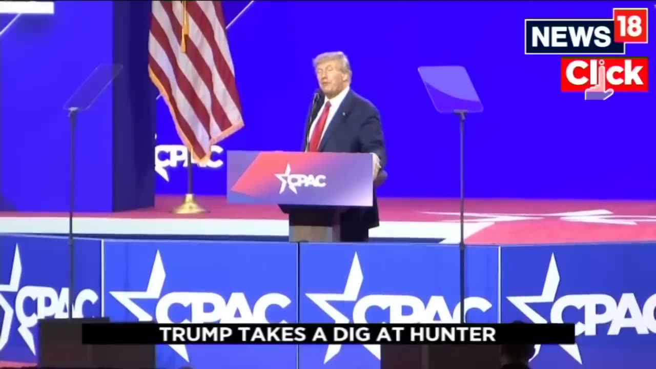 Donald Trump Speech At CPAC 2023 | Former U.S.A. President Trump Slams Joe Biden And Hunter Biden