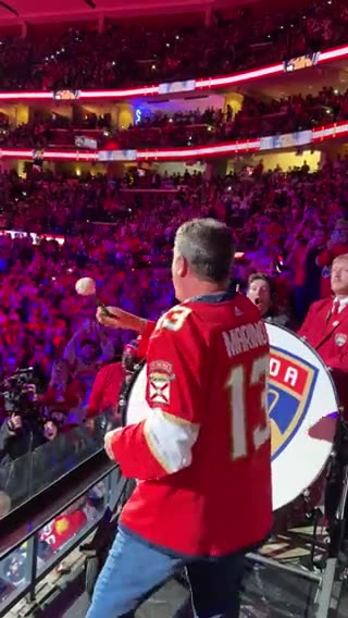 Protect home ice. - - @DanMarino getting the @flapanthers crowd HYPED before Game 3