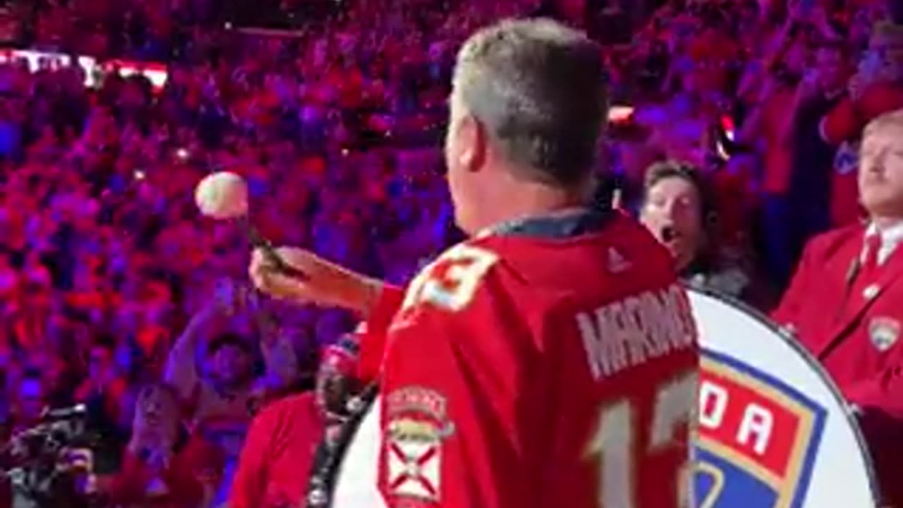 Protect home ice. - - @DanMarino getting the @flapanthers crowd HYPED before Game 3