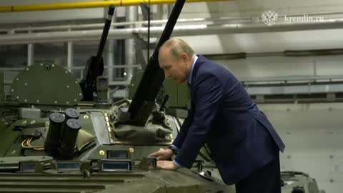 President Putin visited the Shipunov Instrument Design Bureau in Tula.