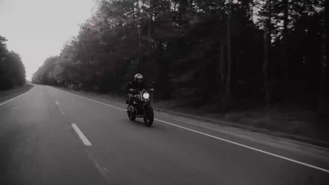 Eu minha moto e a estrada/Me my motorcycle and the road