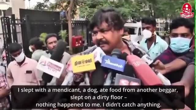 An actor questions the vaccine narrative after actor Vivek dies a day after jab.