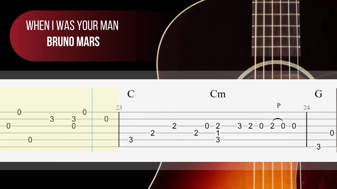 When I Was Your Man
