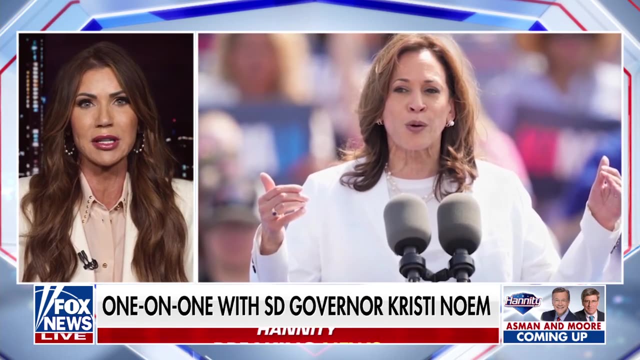 Kristi Noem: Debating Kamala Harris is a ‘waste of time’