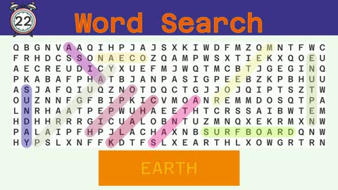 Word Search - Challenge 11/12/2022 - Hard - Random