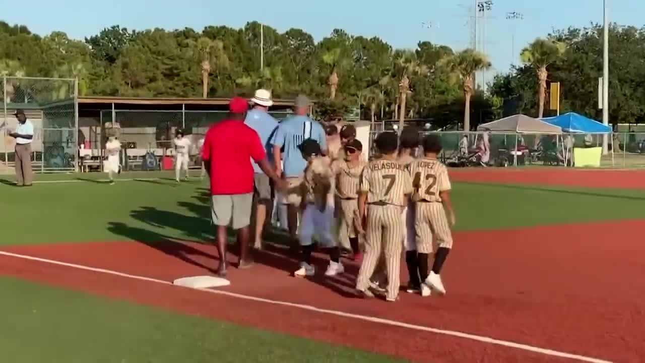 Youth baseball coach removed after rough encounter with opposing players after loss