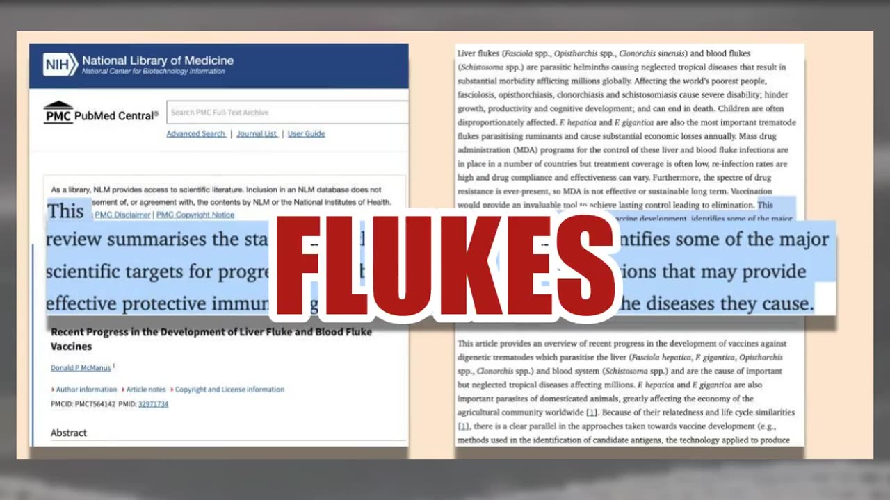 Fact Check: Vaccines Do NOT Cause Liver Flukes; Parasites Come From Contaminated Food, Water