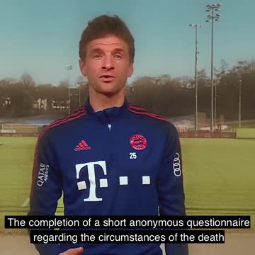 German Soccer Star Thomas Müller bringing awareness to the #collapsingathletes