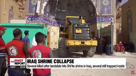 IRAQ SHRINE COLLAPSE