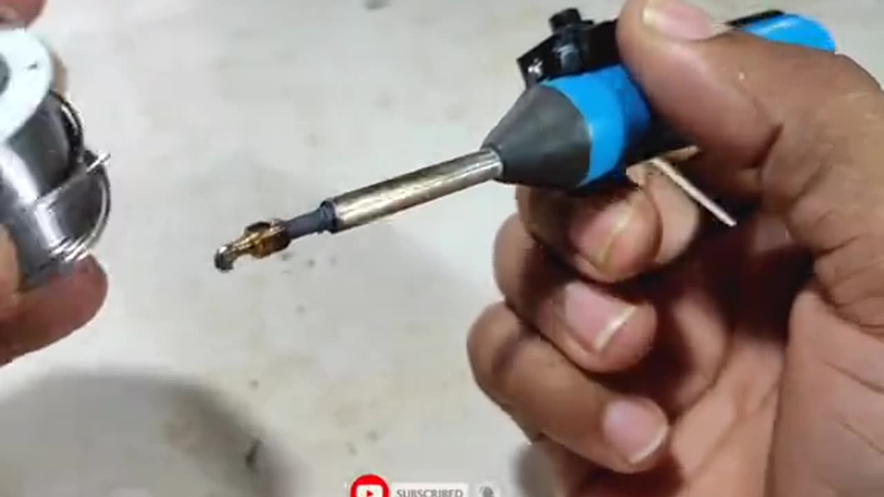 Making soldering iron