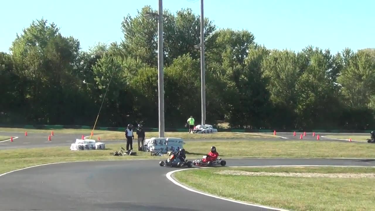 2019 VKA Whiteland Yamaha Vintage Kart Class - Race #2