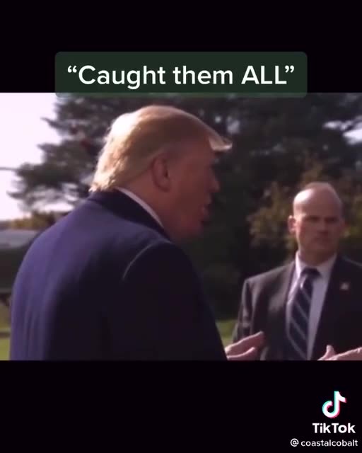 Donald Trump "We caught them all".
