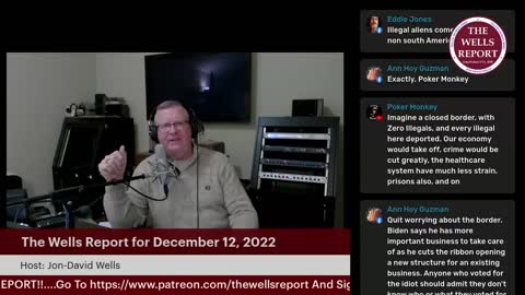 The Wells Report for Monday, December 12, 2022