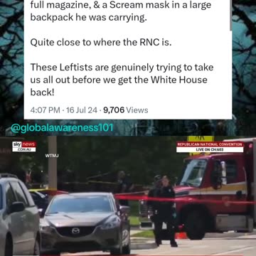 21-year-old man with firearm and ski mask arrested near RNC perimeter