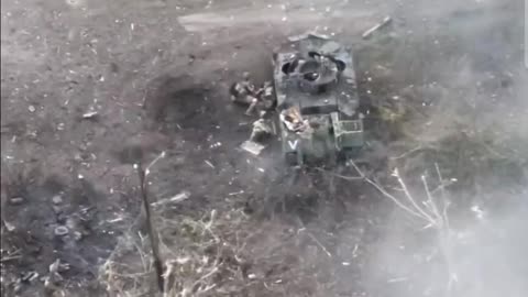 Ukranian drones footage. Bakhmut 2023