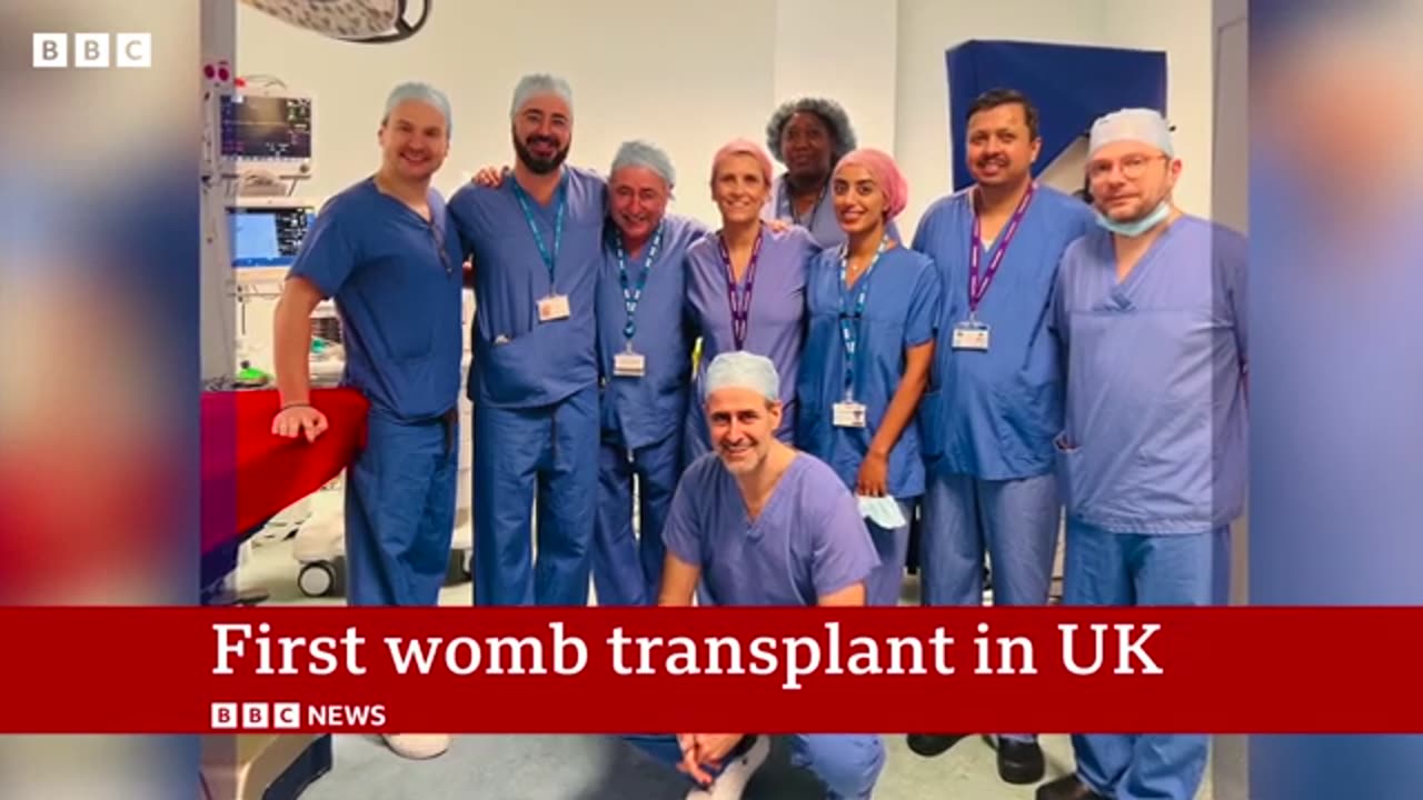 First womb transplant in UK completed by surgeons BBC News