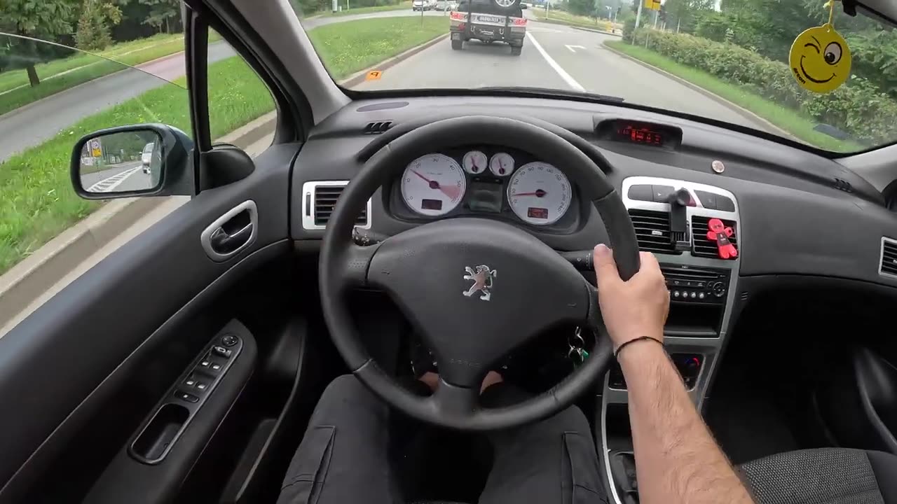 2007 Peugeot 307 II [2.0 HDi 16V FAP 136HP] 0-100 POV Test Drive