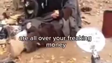 This homeless guy knows more than 90% of the modern sheep society.