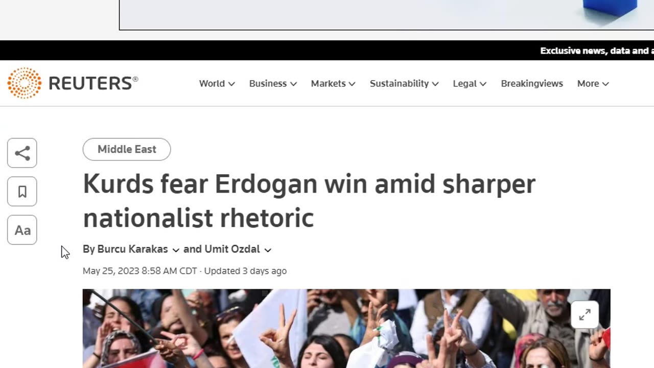 Erdogan wins Election! Will the White Horseman unleash war against the Kurds-Medes soon?