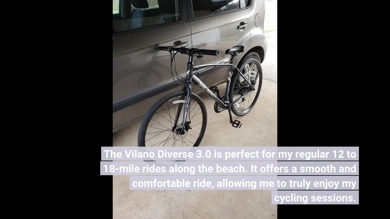 Read Ratings: Vilano Diverse 3.0 Performance Hybrid Road Bike 24 Speed Disc Brakes