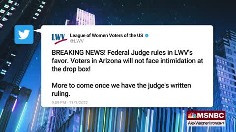 Federal Judge Rules Against Intimidating Ballot Box Vigilantes In Arizona