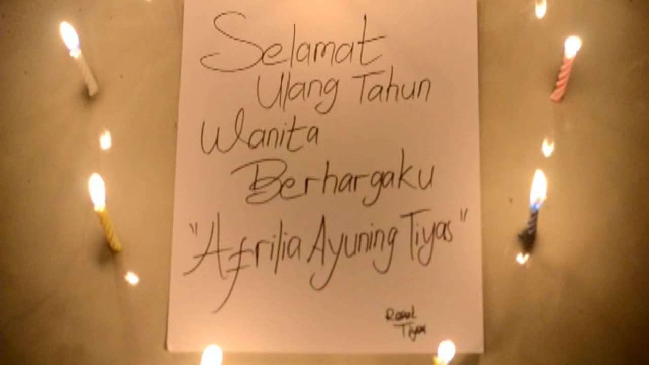 Ucapan Ulang Tahun / Birthday