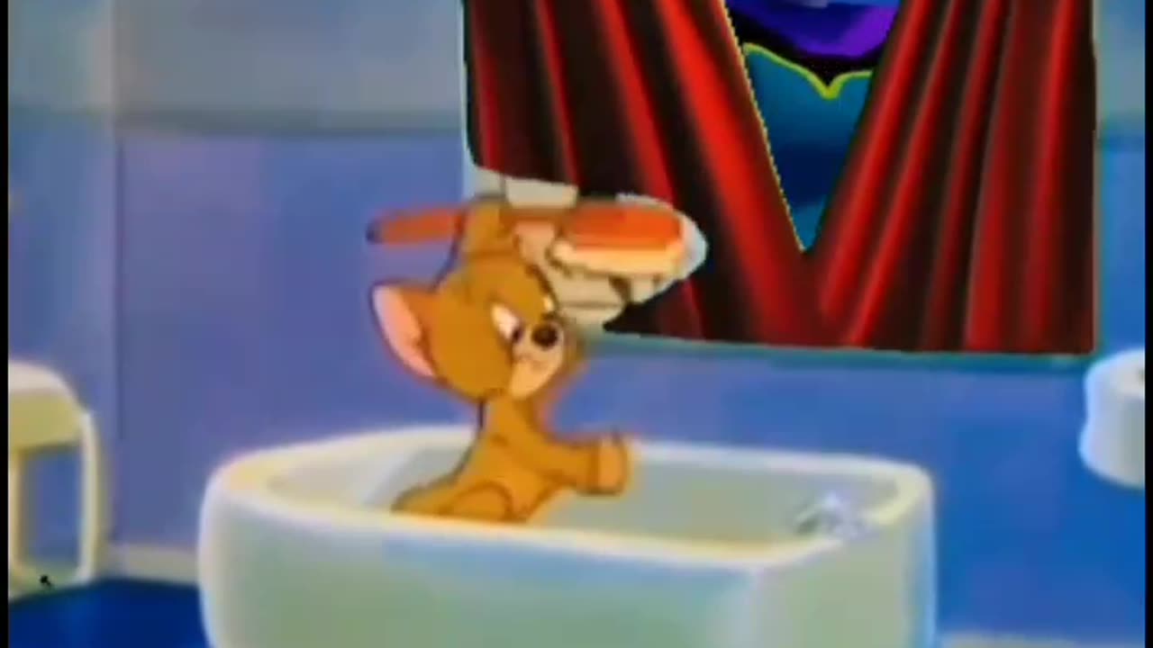 Jerry’s shower time