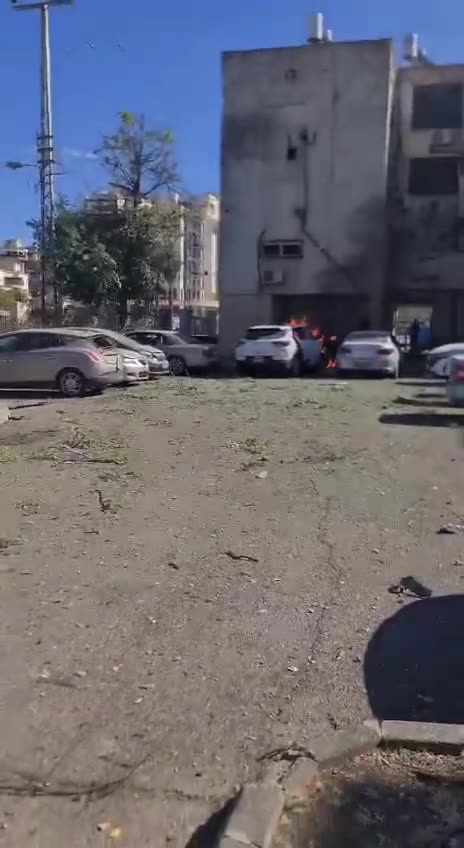 Uno de los tres drones de Hezbolá se estrella cerca de la casa de Benjamín Netanyahu hoy 19-Oct