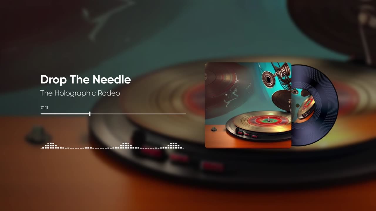 'Drop The Needle' - an original song written and recorded by The Holographic Rodeo