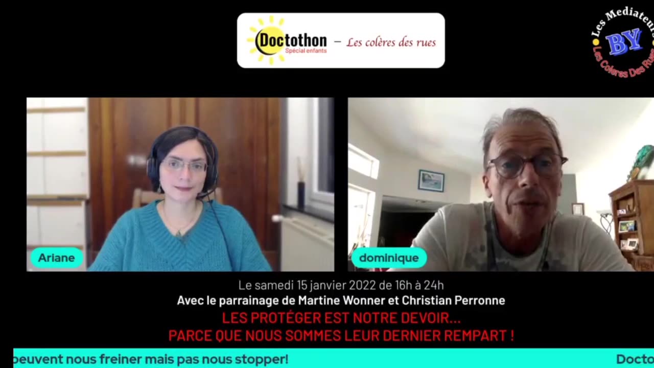 Doctothon Spécial Enfants Dr Dominique explique thérapie expérimentale covid 19 plandémie