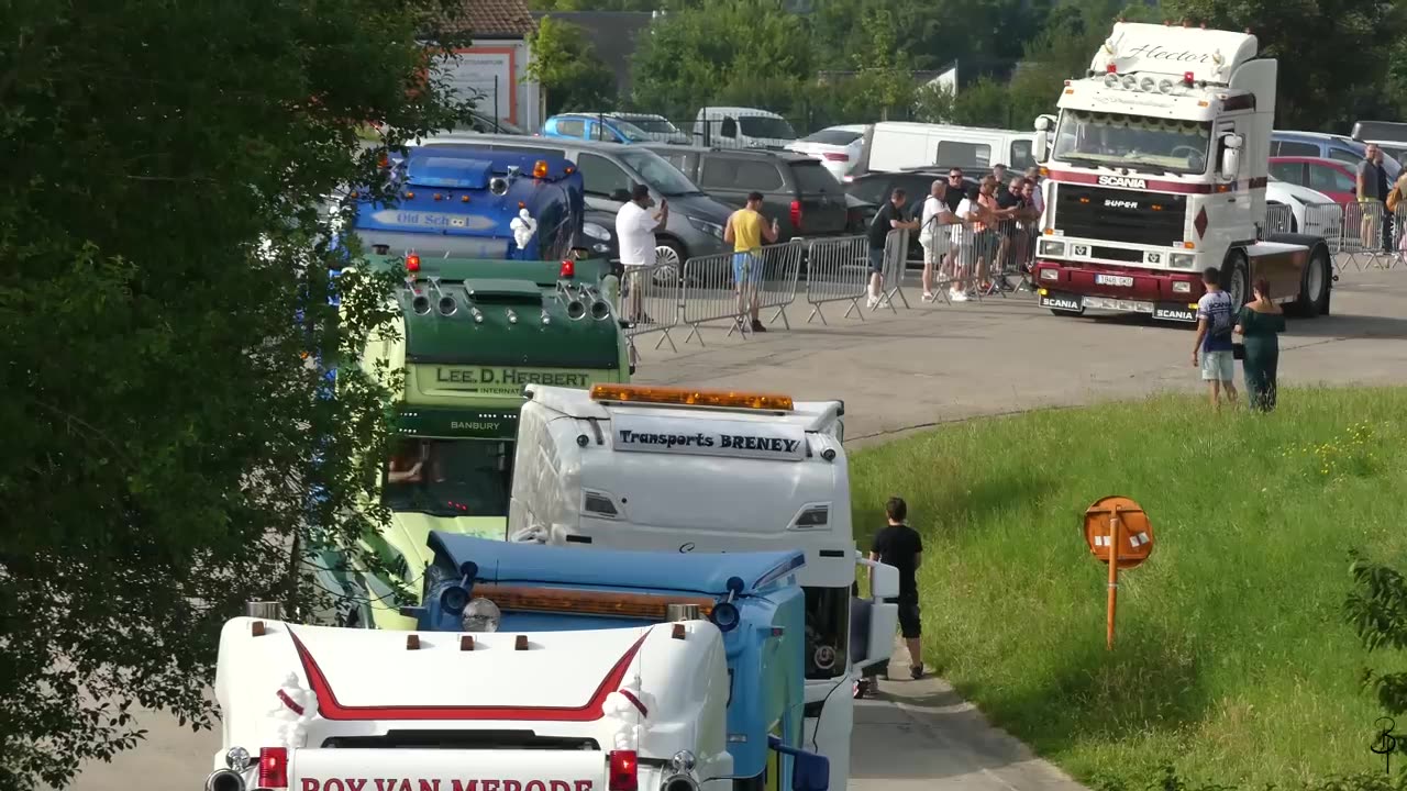 Ciney Truckshow 2024 _ truck arrivals ! The most beautiful trucks in Europe