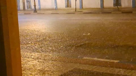 grande pluie à larache