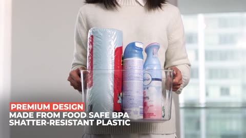 ClearSpace Plastic Storage Bins