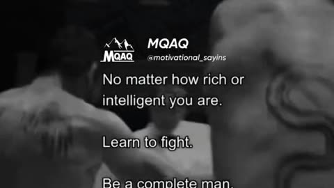 Learn to fight 😈