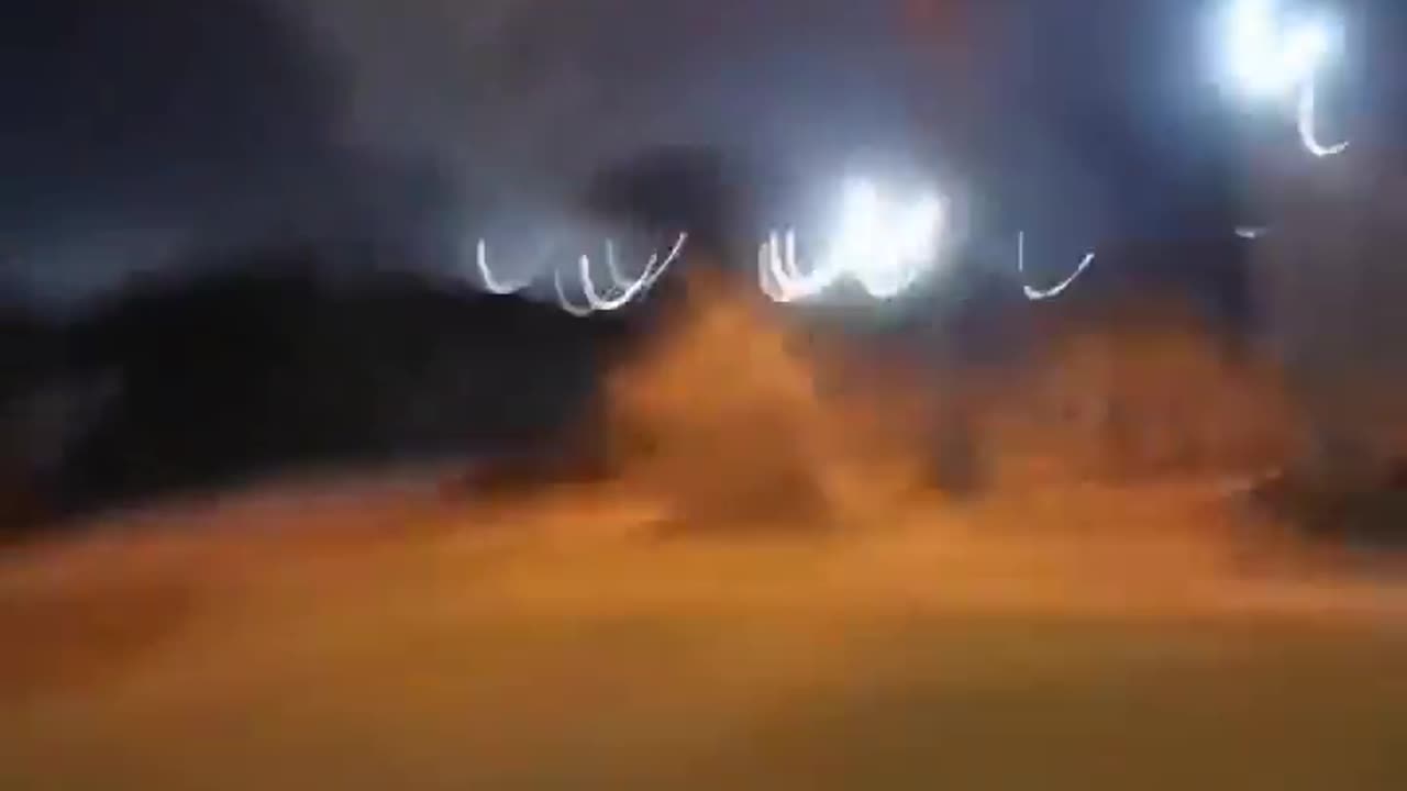 Man Records a Kamikaze Drone Strike in Dzhankoi, Crimea