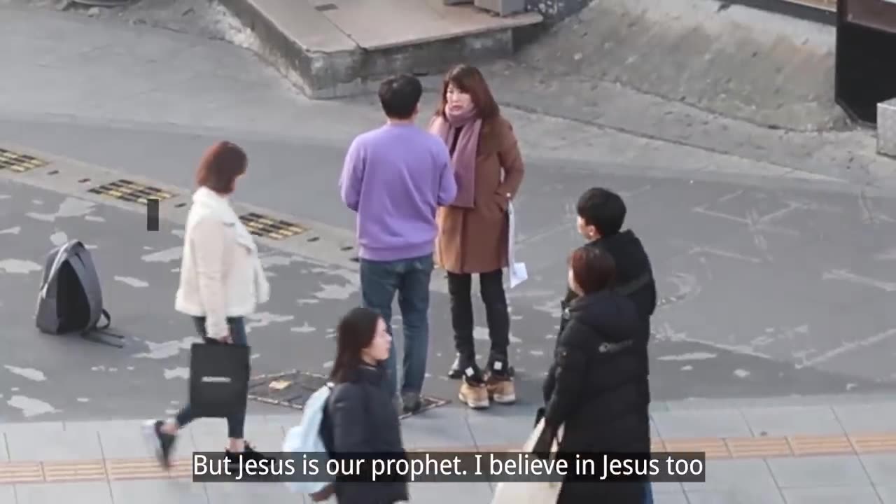 Prayer in public, South Korea