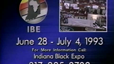 June 21, 1993 - Indiana Black Expo Spot