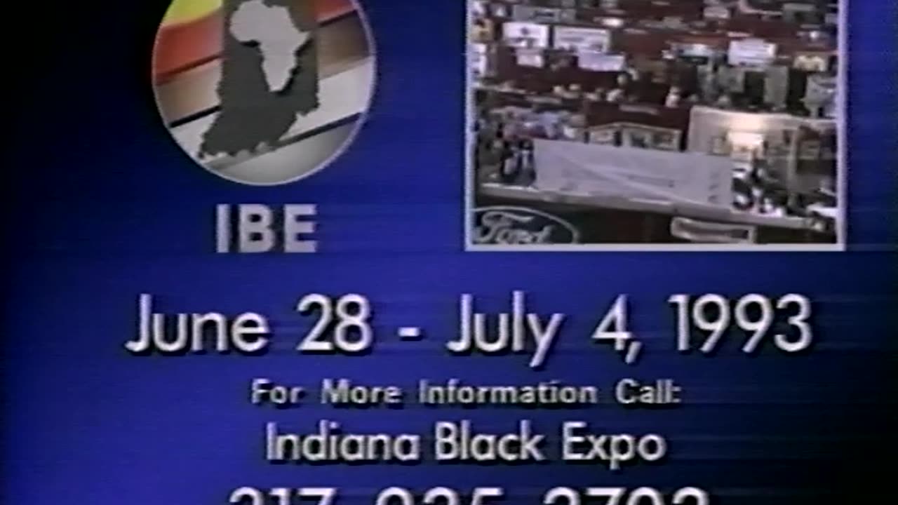 June 21, 1993 - Indiana Black Expo Spot