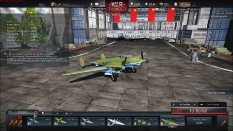 War Thunder - Patch 1.45 Planes and Tanks Tech Tree Placement