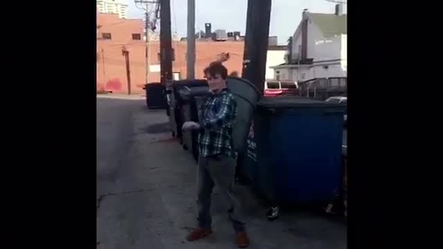 Nsfw compilation drunk video of blonde blue flannel guy