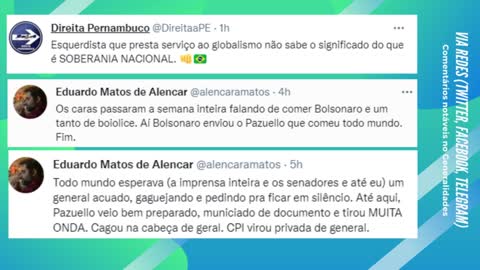 Via twitter, 19 de maio