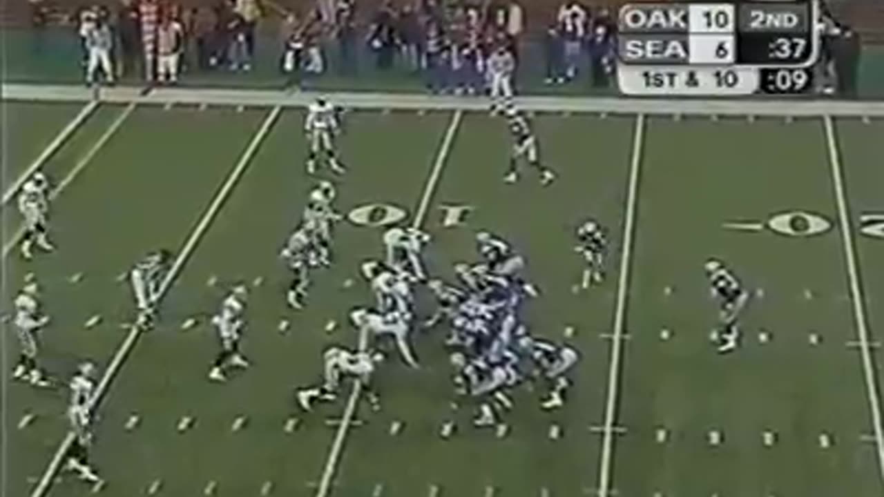 2001-11-11 Oakland Raiders vs Seattle Seahawks