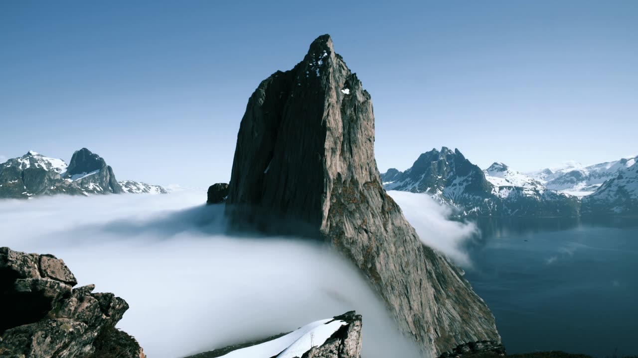 mountain fog