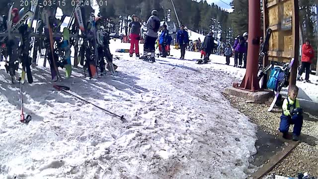 Skiing in Sipapu